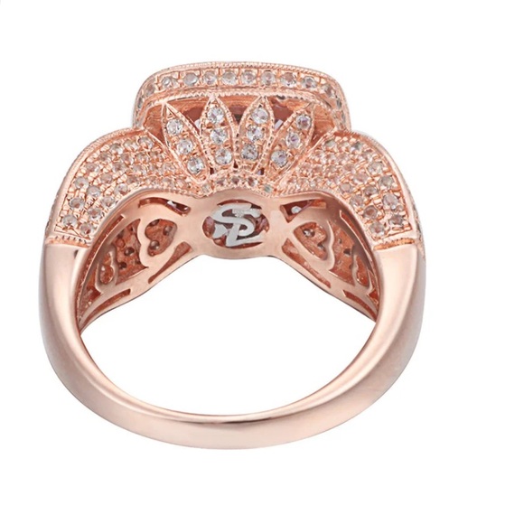 Levian Cushion Halo Chocolate Diamonds Ring - Picture 4 of 10